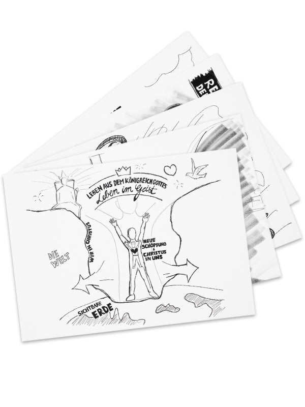 Leben im Geist - Postkartenset