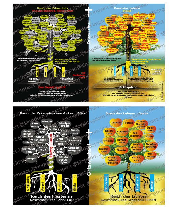 A07a) 2 Bäume – grundlegend und religiös