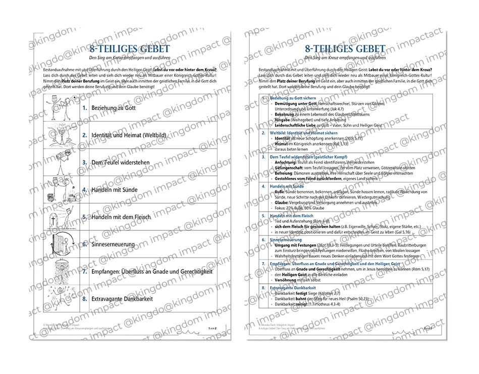 E01) 8-teiliges Gebet