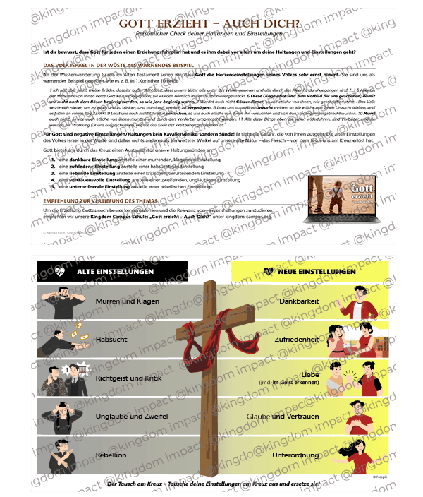 F03) Gott erzieht - Einstellungen und Haltungen