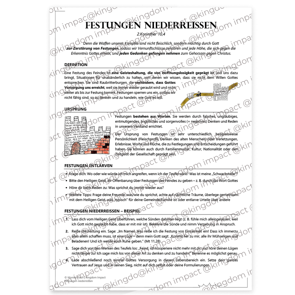 E04) Festungen niederreißen