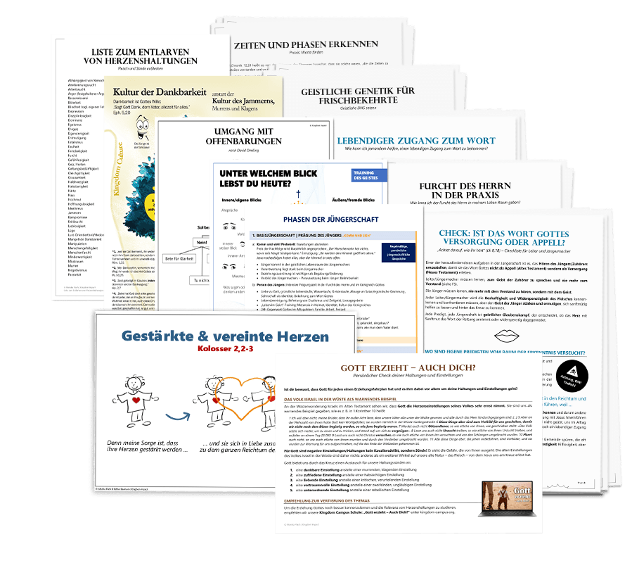 Themen-Set: Kategorie F – Jüngerschaft und gemeinsame Berufungen (Download)
