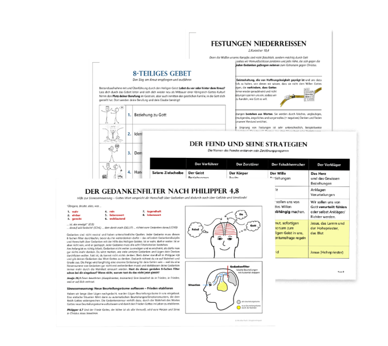 Themen-Set: Kategorie E – Befreiung / Erneuerung (laminiert)