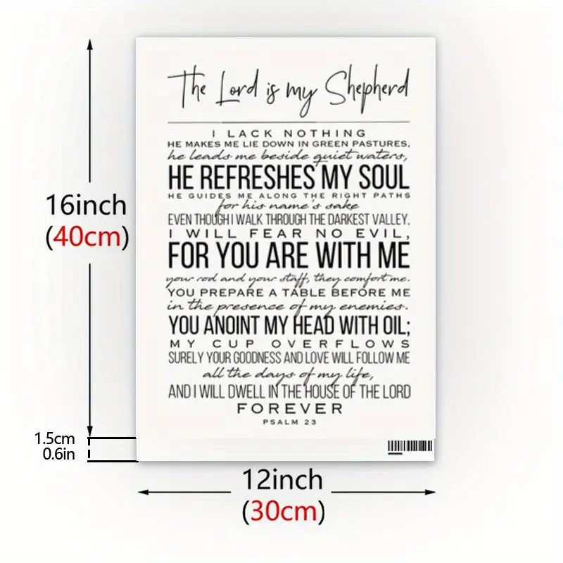 The Lord is my Shepherd