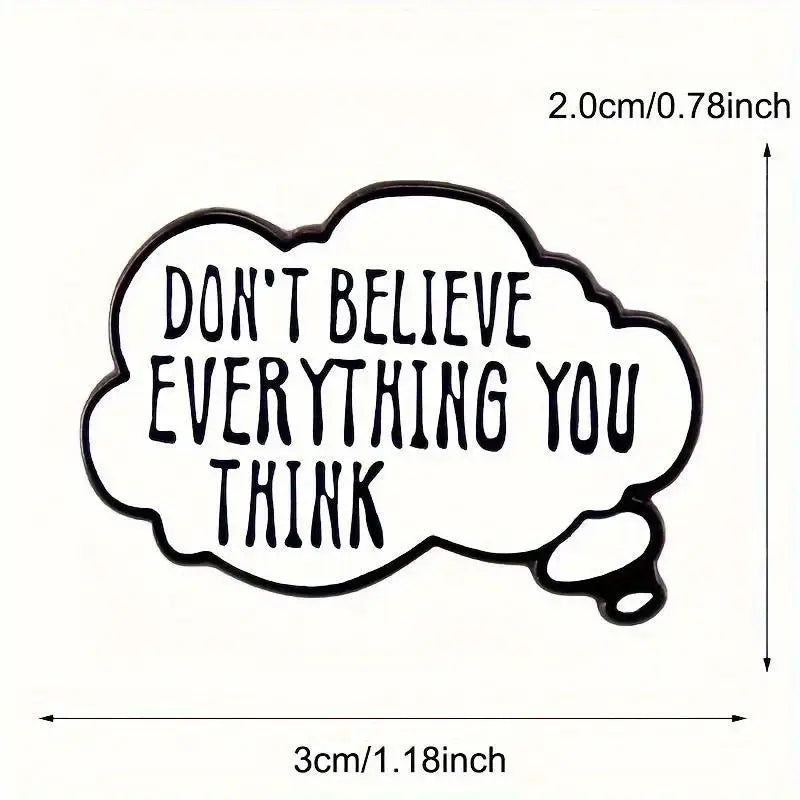 Don`t believe everything you think