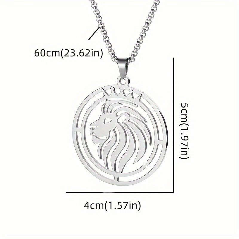 Trendiger Löwenkopf