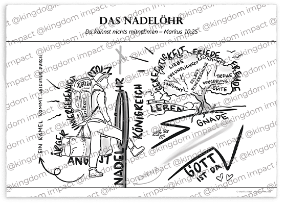 C08) Das Nadelöhr – Du kannst nichts mitnehmen