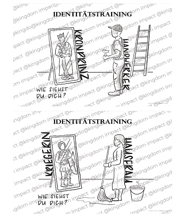 D20) Wie siehst du dich? Hausfrau - Kriegerin / Handwerker - Kronprinz