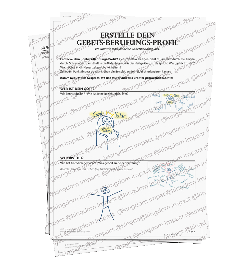 Erstelle dein Gebets-Berufungsprofil