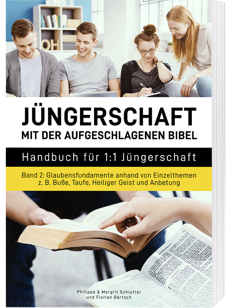 Jüngerschaft mit der aufgeschlagenen Bibel - Buch