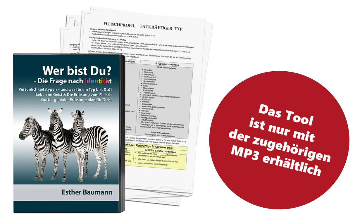D09) Persönlichkeits- und Fleischprofile (T-E-A-M)(nur auf der MP3 erhältlich)