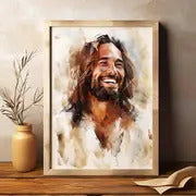 Lachender Jesus