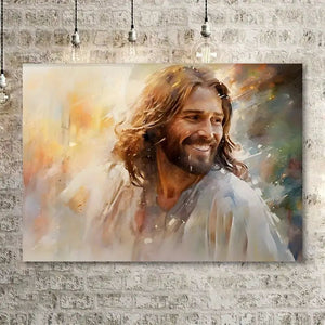 Lächelnder Jesus