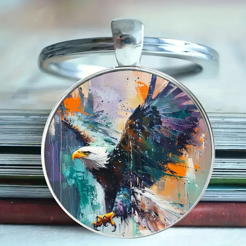 Fliegender Adler - gemalt