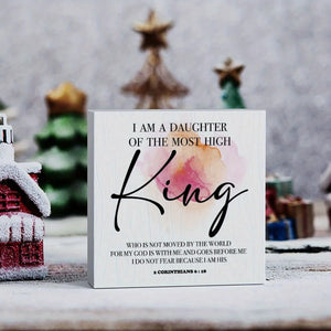 I am a daughter of the most high king