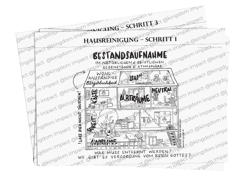 Hausreinigung – Bestandsaufnahme, Reinigung, Bestimmung