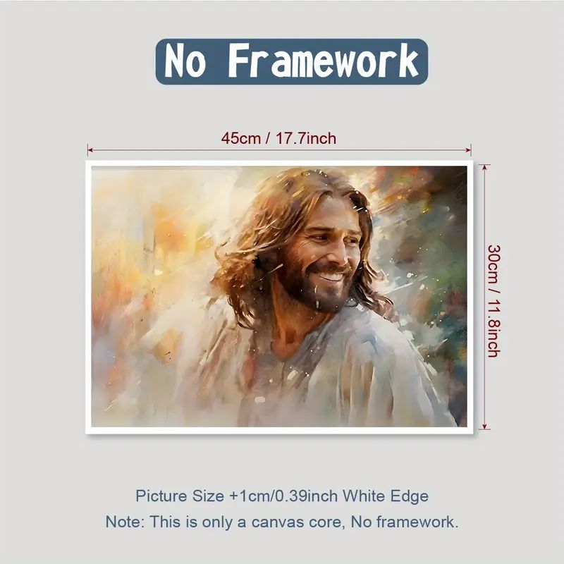 Lächelnder Jesus