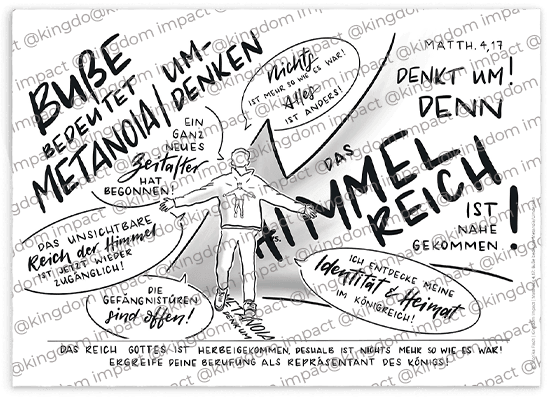 B06) Matthäus 4,17: Buße bedeutet Metanoia/Umdenken