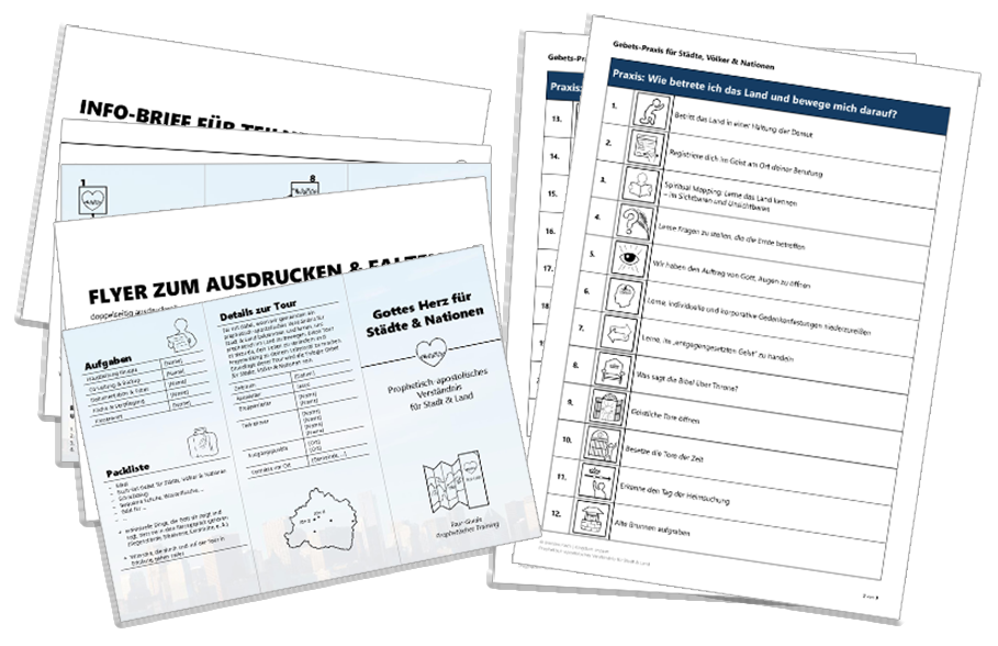 Tour-Guide für einen prophetischen Trainingseinsatz
